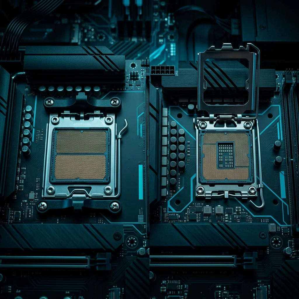 Cómo elegir una motherboard AM5 o LGA según tu próxima actualización