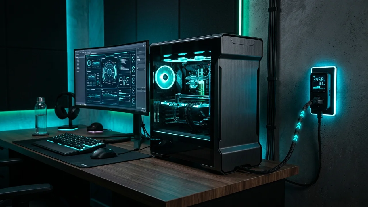 Cuánto consume realmente tu PC: cómo medir watts y estimar el gasto eléctrico