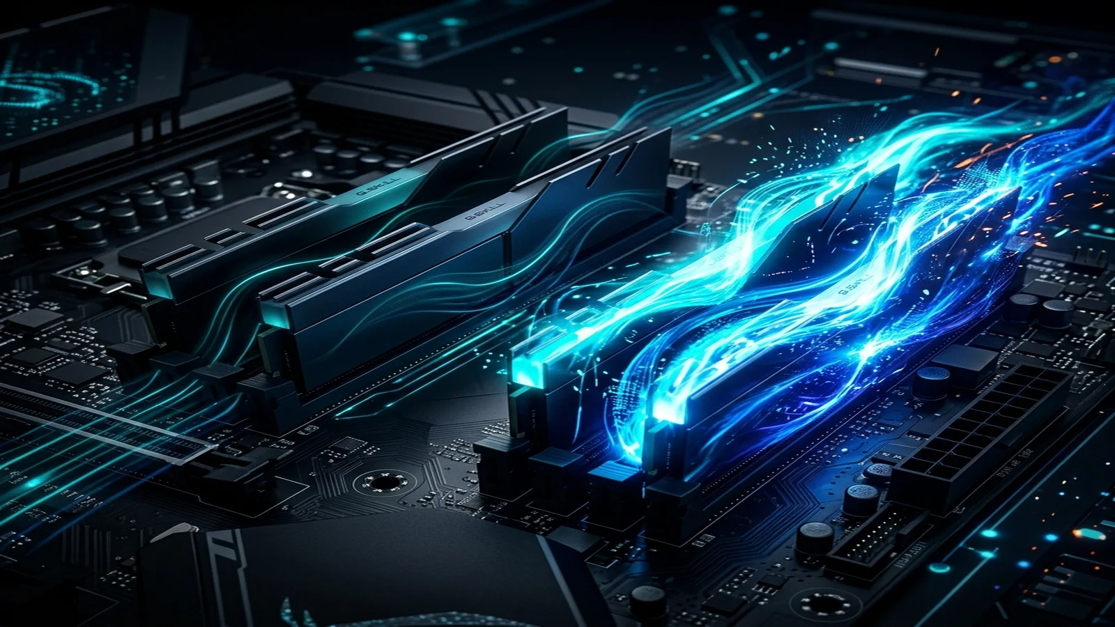 Memoria DDR5 representada con diferencia entre velocidad anunciada y configuración base JEDEC